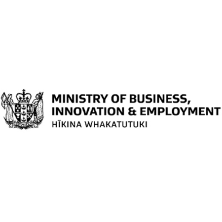 Ministry of Business, Innovation & Employment (MBIE)'s logo'